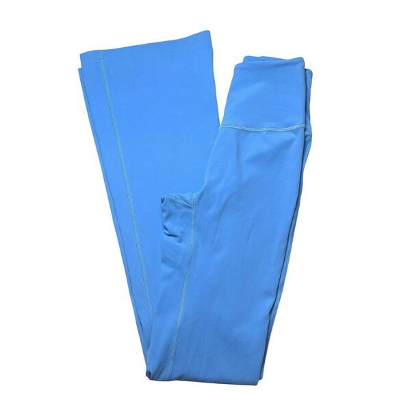 Lululemon Groove Super-High-Rise Flared Pant Nulu *Regular Aero Blue - Picture 4 of 11